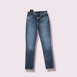 J Brand Ruby 30 High Rise Cigarettes Real Life Rigid Eco Wash Size 25